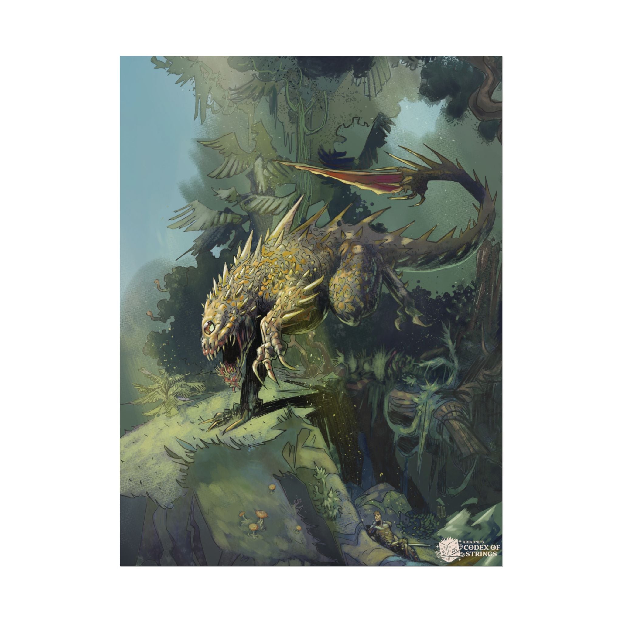 The Glaive Beast Poster