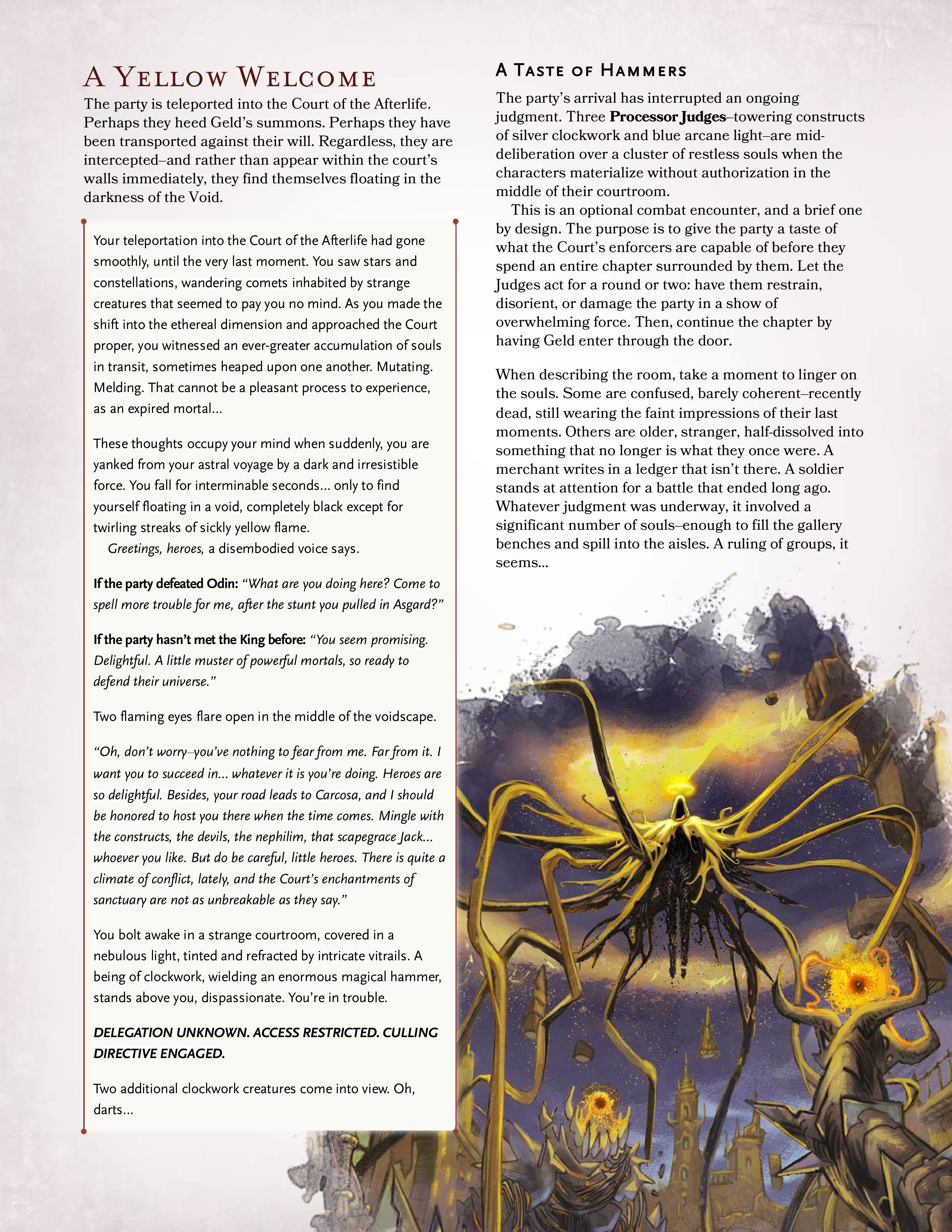 The Court of the Afterlife