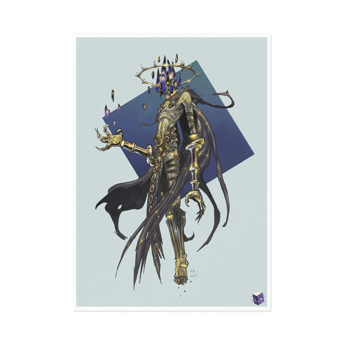 Mirror Head Postcard