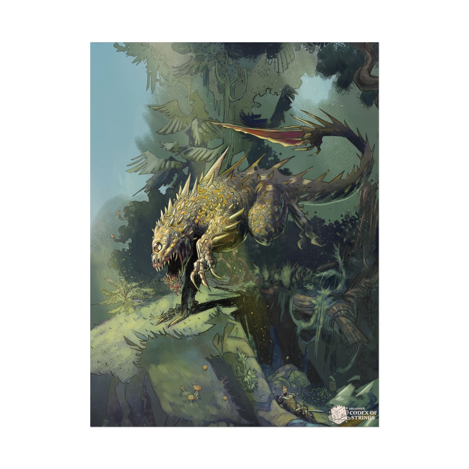 The Glaive Beast Poster