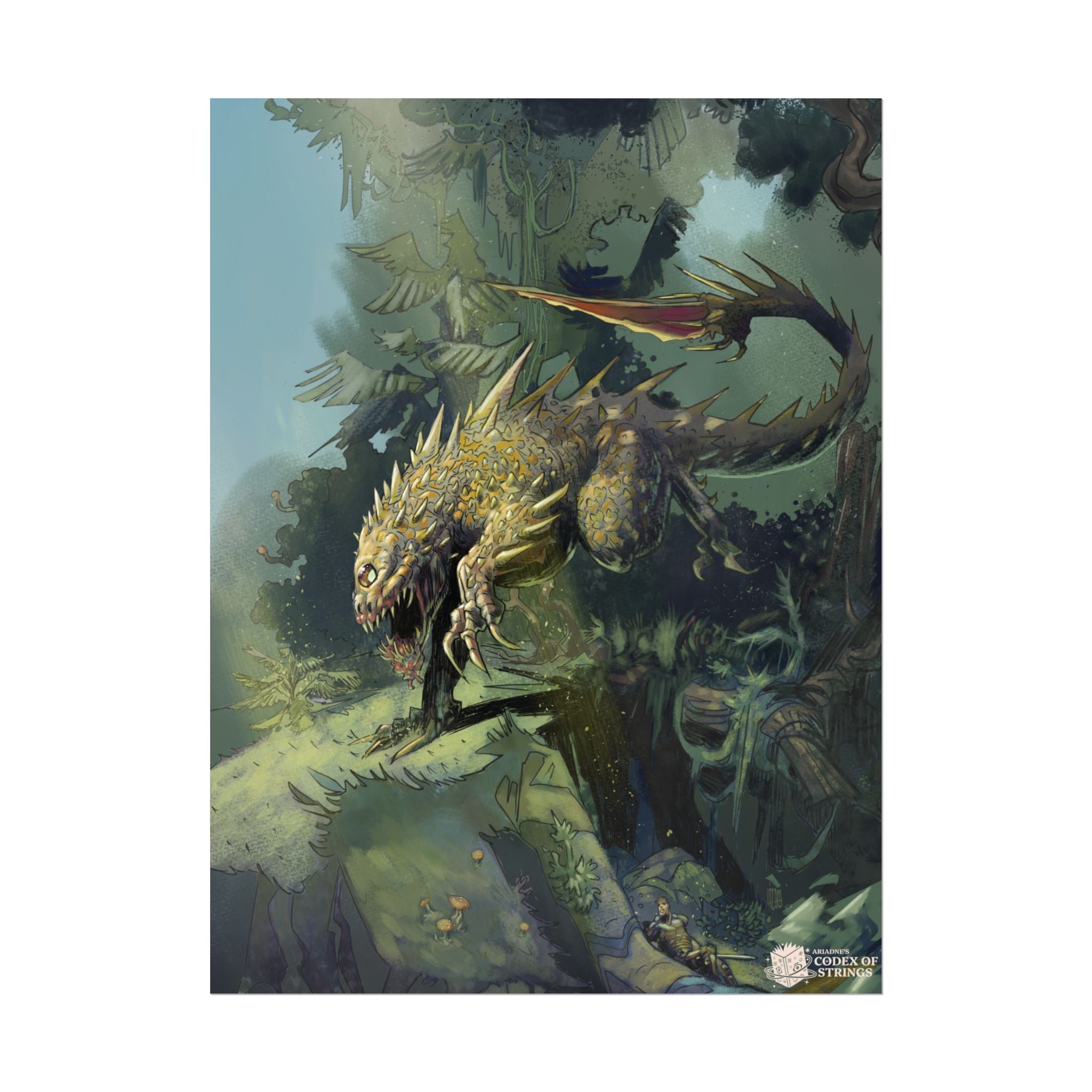 The Glaive Beast Poster