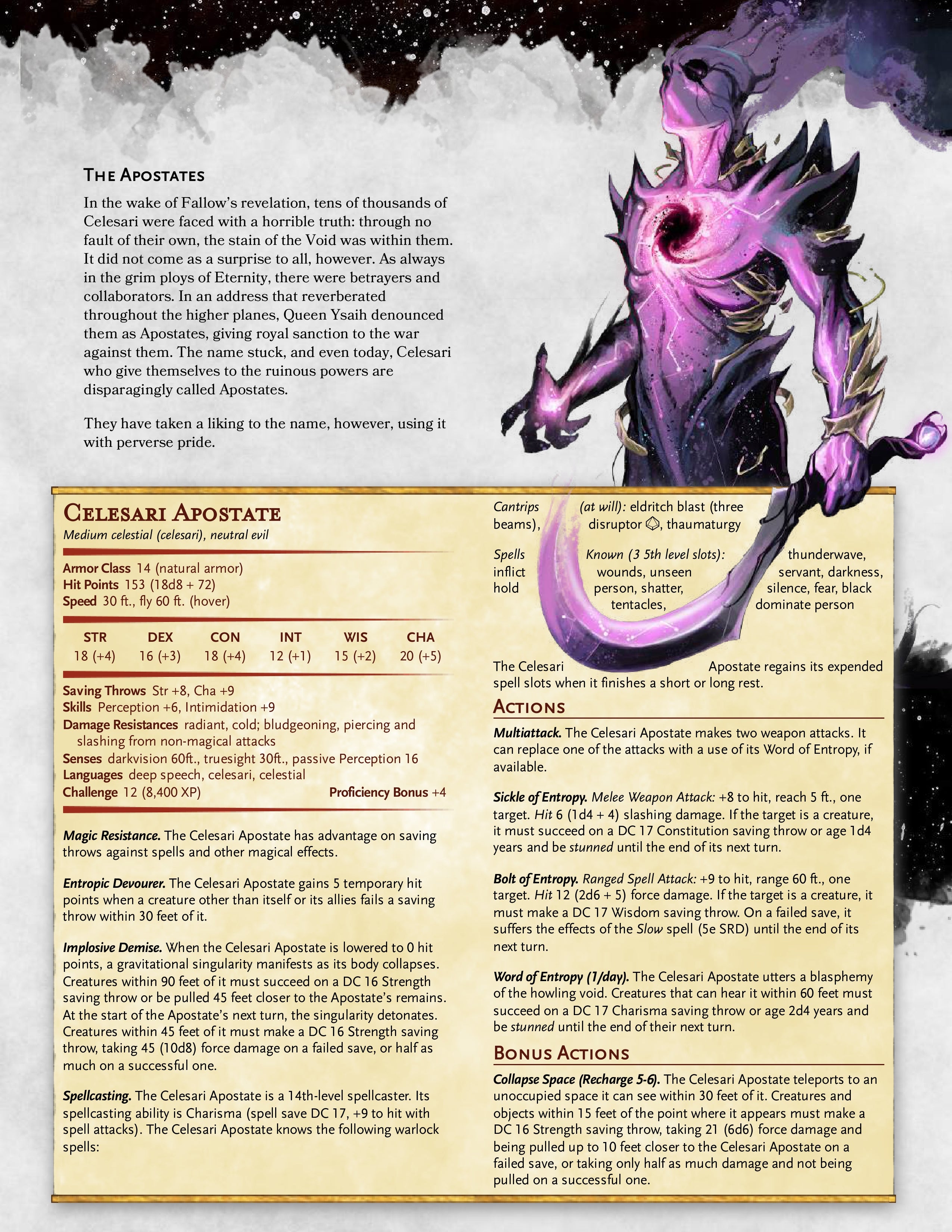 Dangers of the Astral Sea