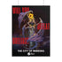 A vertical poster print featuring artwork from &