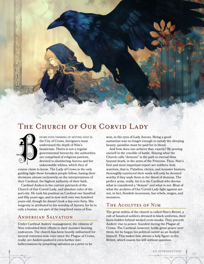 Our Lady of Crows: Part I